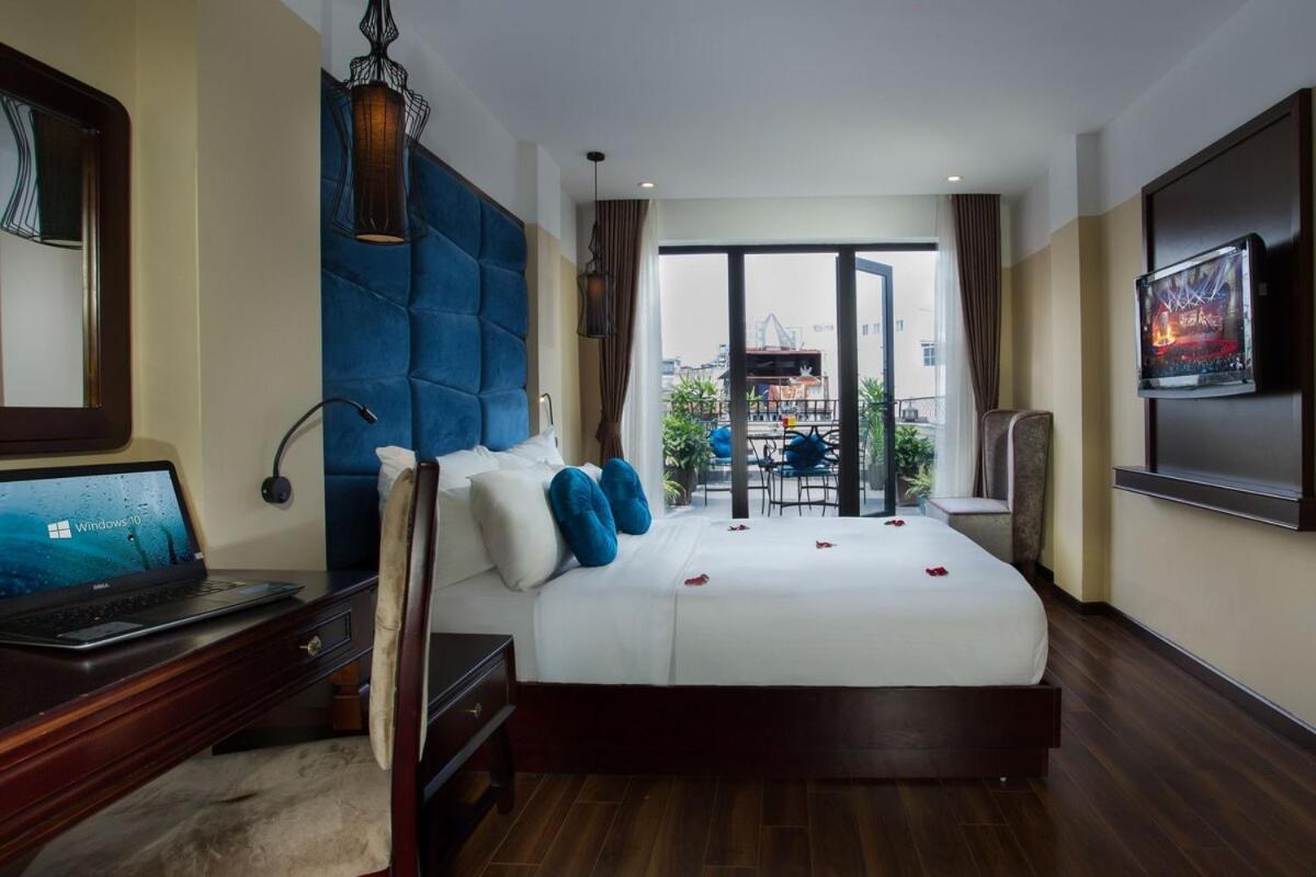 ฮานอย เทรนดี โฮเต็ล แอนด์ สปา Hotel ภายนอก รูปภาพ